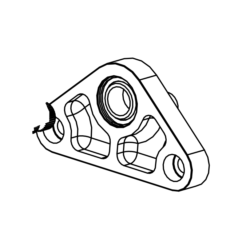 SC0156 - SR3 High Steering Bearing Housing Assembly