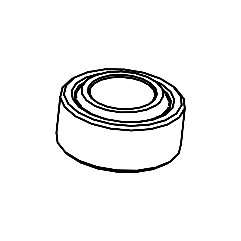 RAD-SJ0003 - Bearing, Lower Wishbone, Spherical