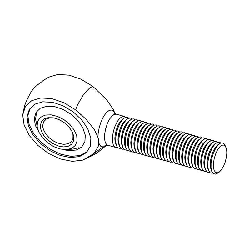 SJ0006 - Rose Joint 3/8