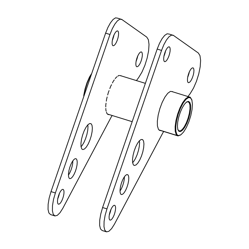 SN0025 - Rocking Arm Rear LH