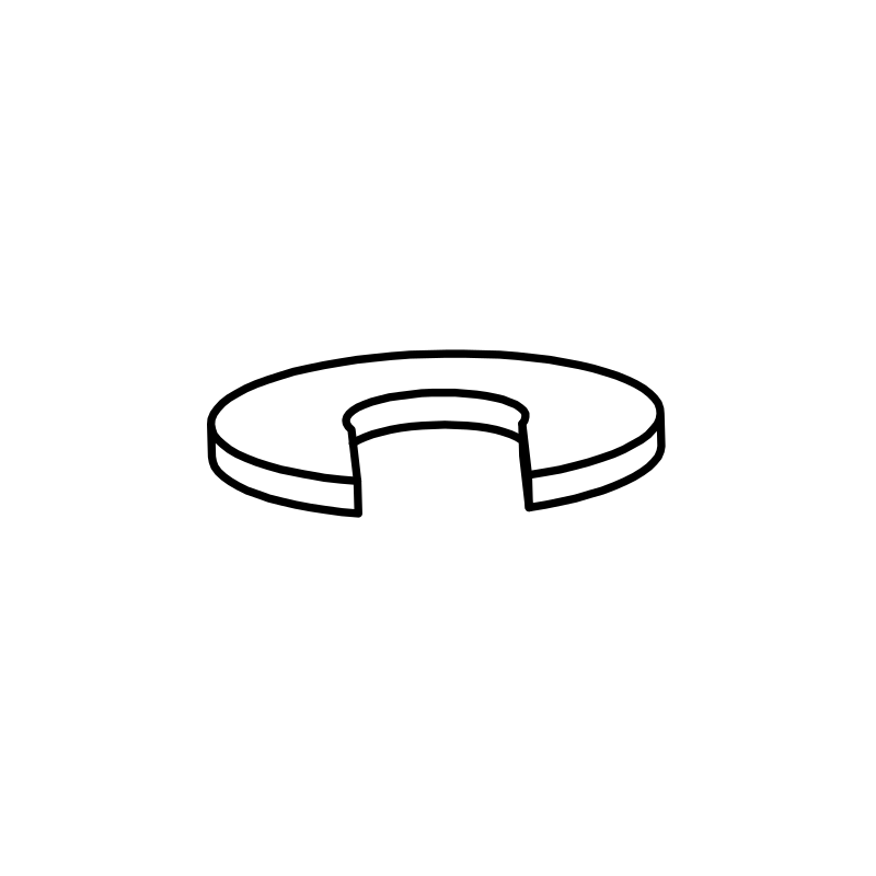SS0157 - Front Damper Packer 3mm