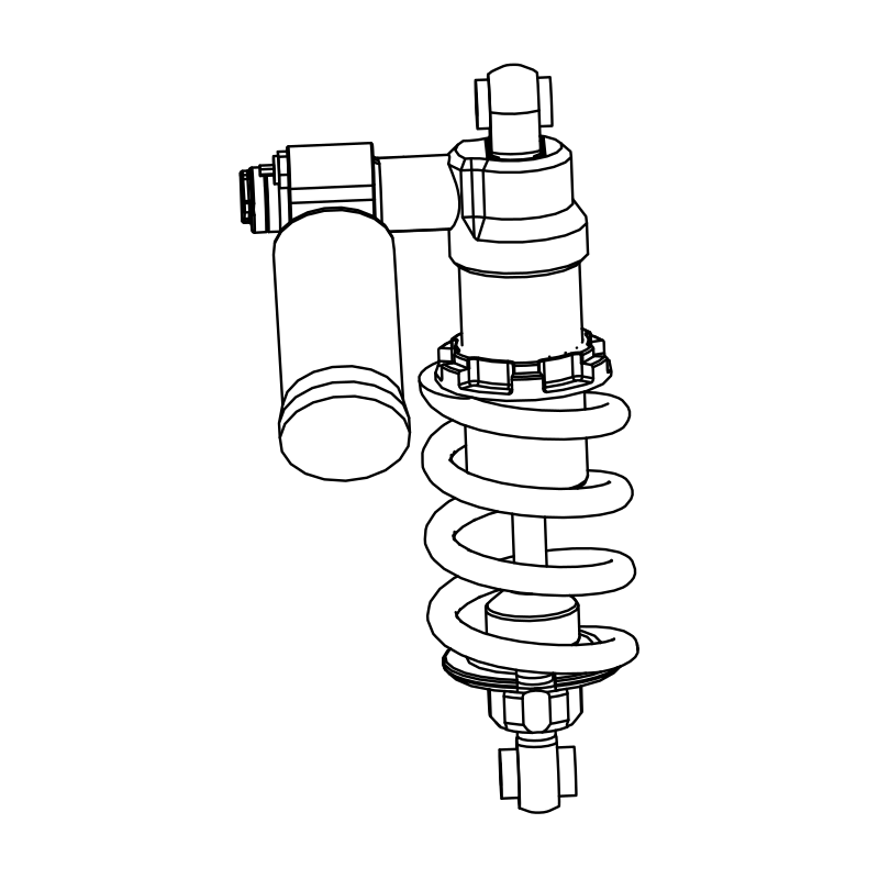 SS0215 - Damper ARC Rear LH