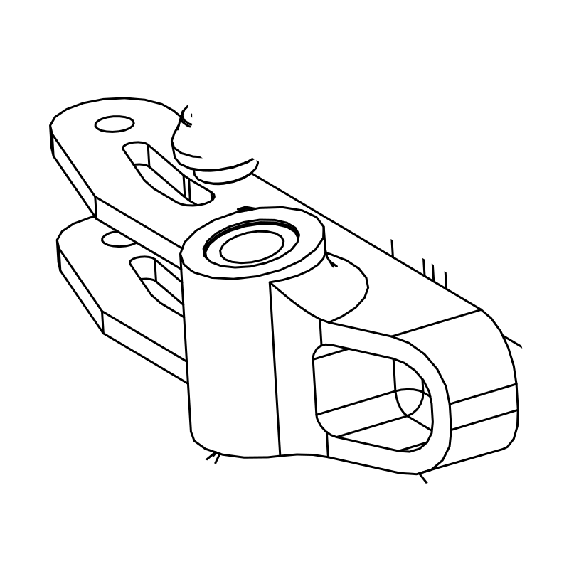 SU0185 - SR3 Billet Upright Steering Arm RH
