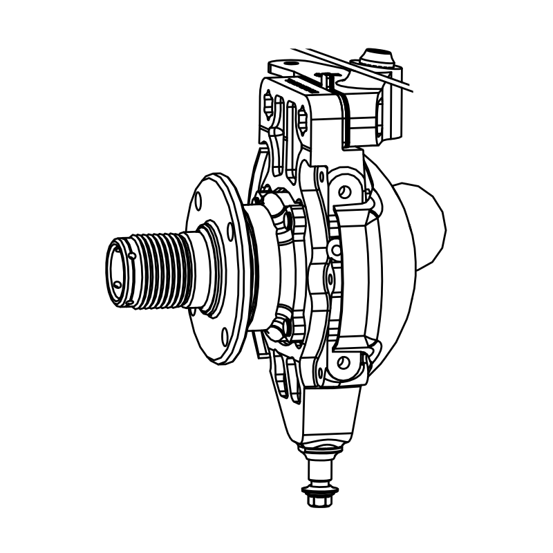 RAD-SU0196 - Billet Upright, Front LH, SR3 & SR10 Radical