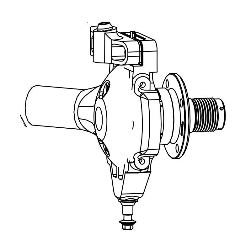 RAD-SU0197 - Billet Upright, Front RH, SR3 & SR10 Radical