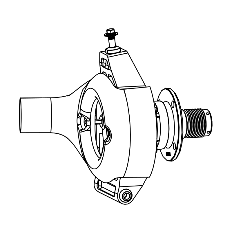 RAD-SU0201 - Billet Upright, Rear RH, SR10 Radical