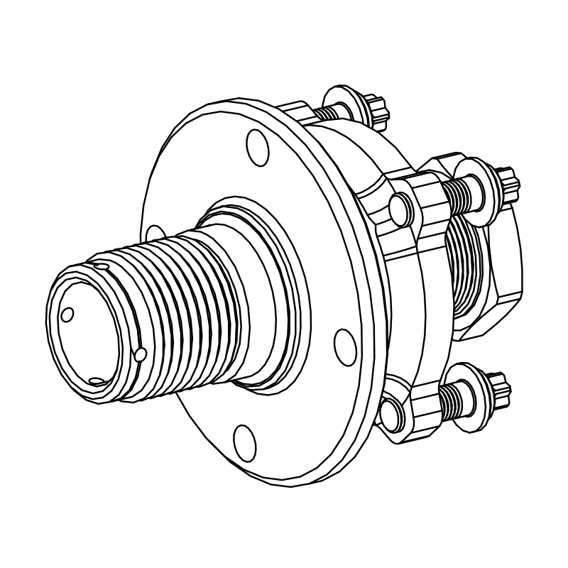 SU0204 - Hub Assembly LH