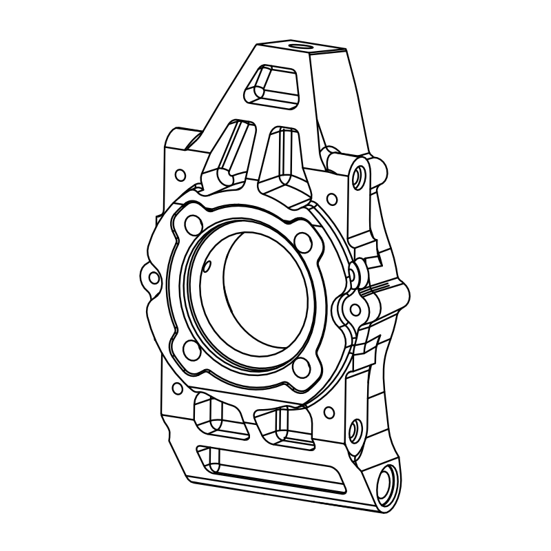 SU0241 - Rear Upright Hub Carrier Gen 2