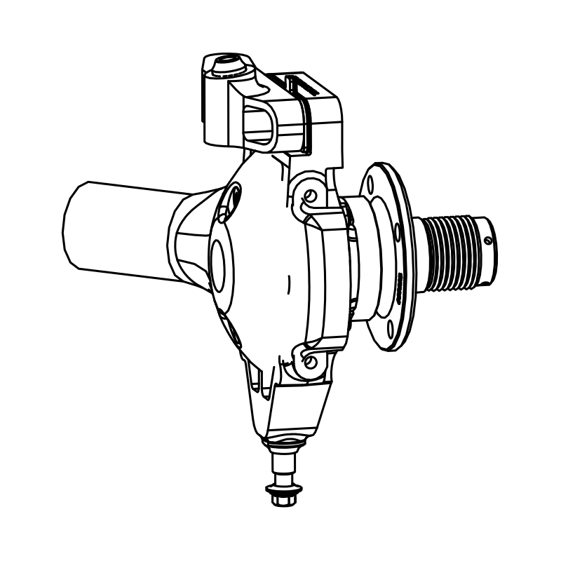 RAD-SU0243 - Cast Upright, Gen 2, Front RH, SR3, Radical