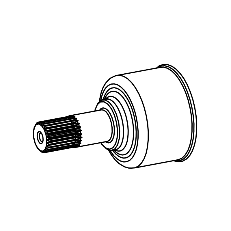 RAD-TJ0016 - Housing, Axle, Outer, SR10