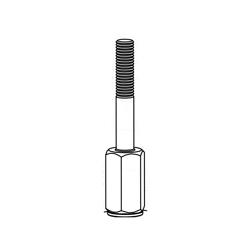 TP0014 - Engine Stud Blk