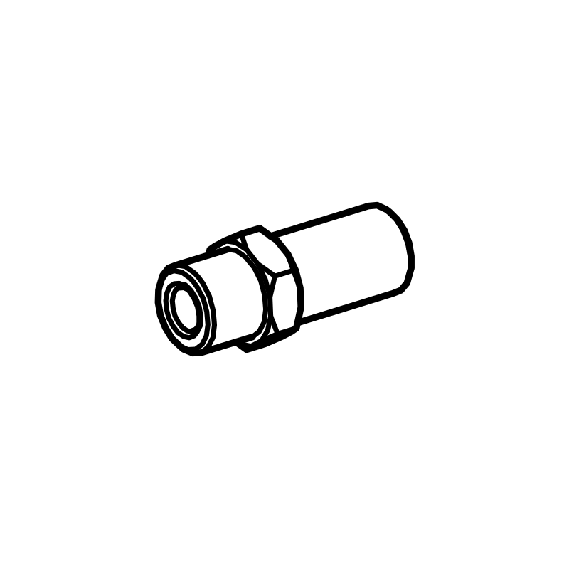 TP0027 - 1/8" Bulkhead Fitting
