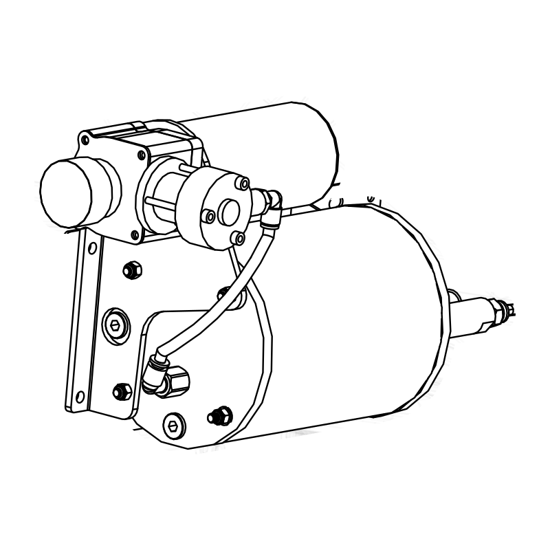 TP0169 - Paddle Shift Compressor Assy