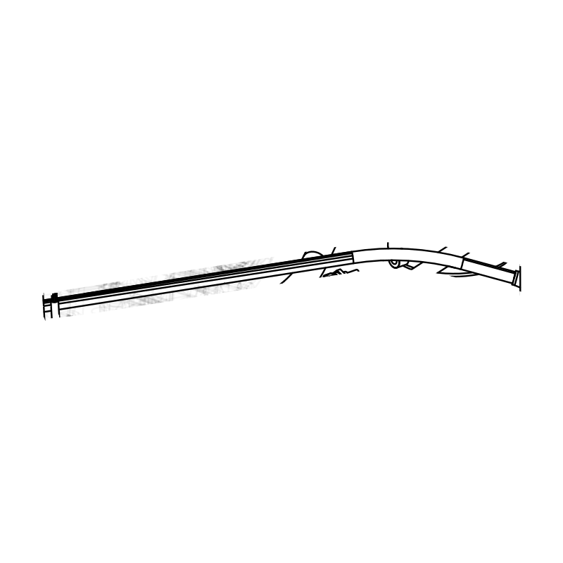 TQ0022 - Gear Dr Oil Cooler Hose Btm