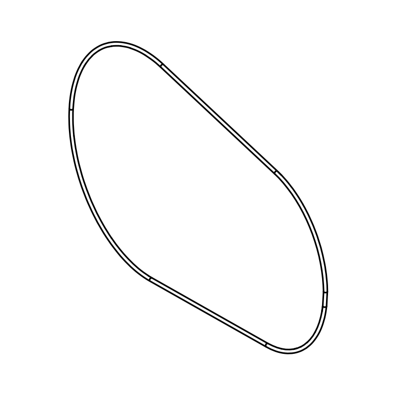RAD-TQ0028 - O-Ring, Unit Cover, GDU, (Thin) Radical SR3