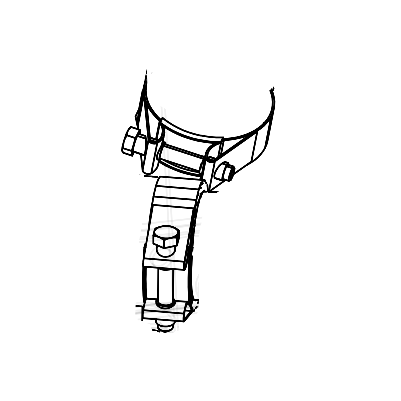 RAD-ZH0035 - Intercooler Clamp, 61mm, SR10